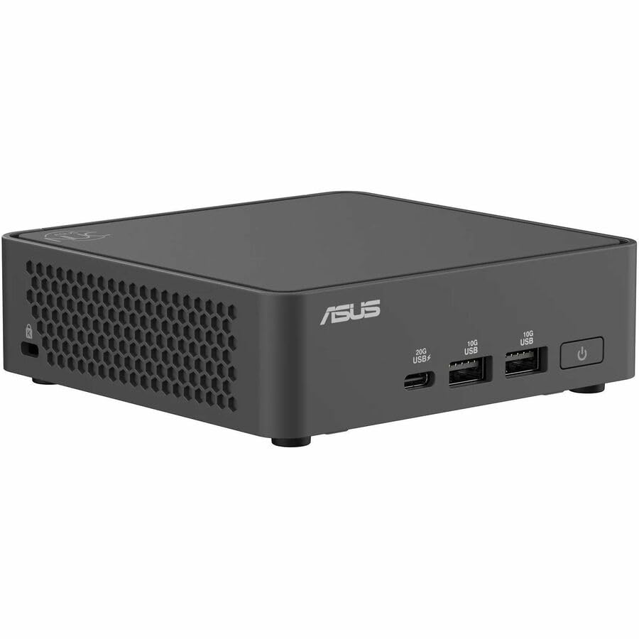 Image of Asus NUC 15 Pro RNUC15CRKC7089CU Desktop Computer - Mini PC - Intel Core 7 240H - 32 GB DDR5 SDRAM - 1 TB PCI Express NVMe 4.0 SSD - Black - Windows 11 Pro - Wi-Fi 7 (IEEE 802.11be)