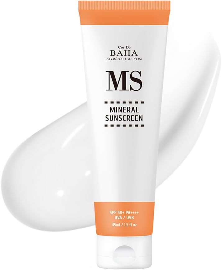 SPF 50 Mineral Sunscreen - Elevate Your Skin Protection Naturally. Defends and Cares for Your Skin, 1.5 Fl Oz (45ml)