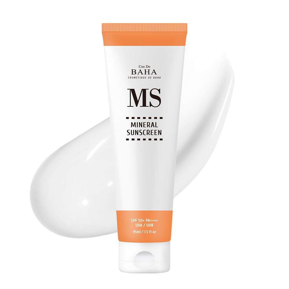 SPF 50 Mineral Sunscreen - Elevate Your Skin Protection Naturally. Defends and Cares for Your Skin, 1.5 Fl Oz (45ml)