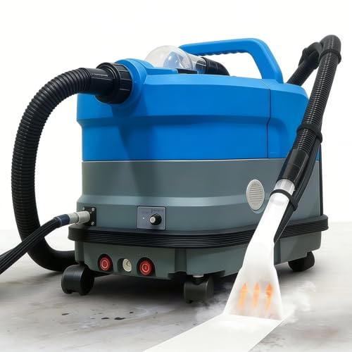 BANGBANGJI Set extractora calentada 2500W para alfombras, 7,5L Tanque Limpio+12L Sucio extraíble, rociar/extraer/aspirar, Limpieza Profunda Alfombra/sofá/sillón Auto/Escalera