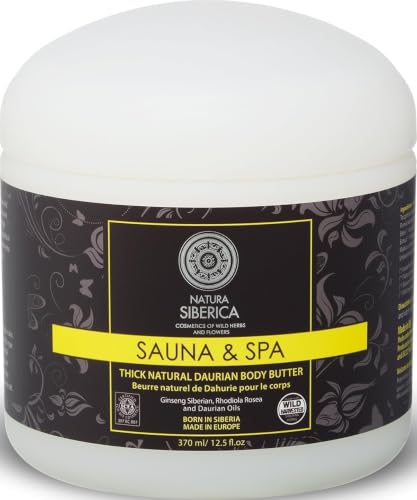 Natura Siberica - Aceite Dáurico Corporal Hidratante tipo Manteca Corporal para Piel Seca o Sensible - 370 ml