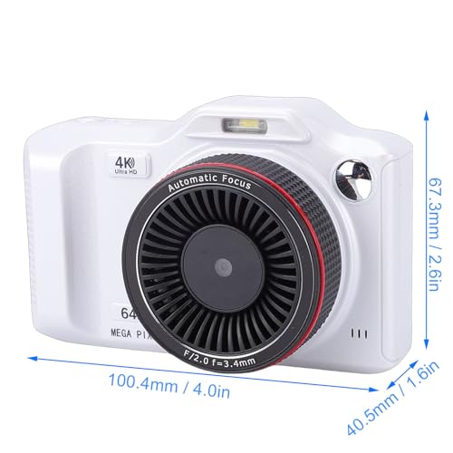 Cámara Digital 4K 64MP Dpofirs para Fotografía y Vlogging miniatura 6