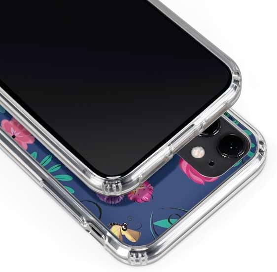 Skinit Clear Phone Case Compatible with iPhone 11 - Officially Licensed Disney Alice in Wonderland (Animated) Floral Print Design
