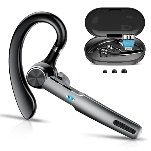 Auricular Bluetooth G2 Negro con micrófono y estuche miniatura 1