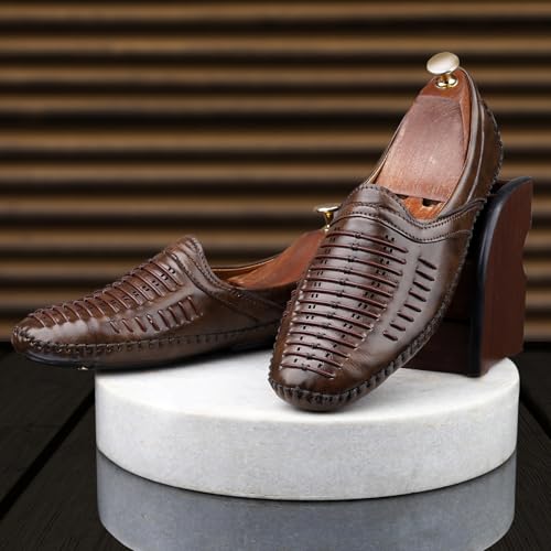 Image of WUGATTI Synthetic Slip-On Stylish Loafers for Men