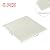 KEPYDRMTF 4PCS Off-White Carpet Tile, 12" x12" Peel and Stick Square Carpet Tile, Home Indoor/Outdoor 0.25" Pile Height Polyester