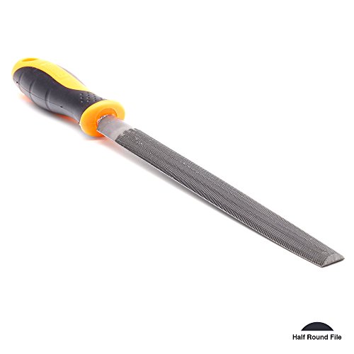 Buy Bastard Cut Mill File, 8" Inch Round File with High Carbon Hardened