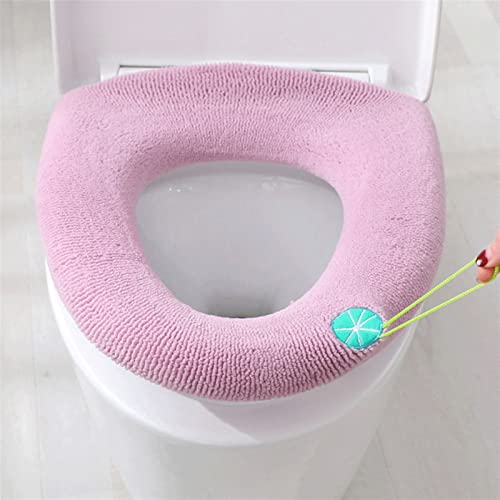 Accessoires de toilette en peluche douce lavable haute densité - 3