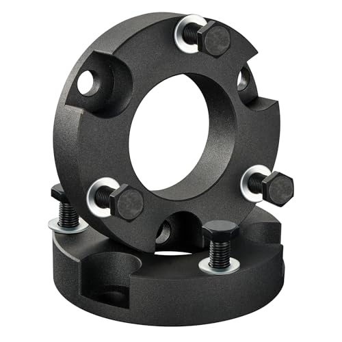 EVIL ENERGY 2 Leveling Lift Kit Compatible with Toyata 2005-2023 Tacoma 2WD/4WD (6 lugs only) 2003-2023 4Runner 2007-2015 FJ Cruiser 2 inch Front Suspension Strut Spacers Black