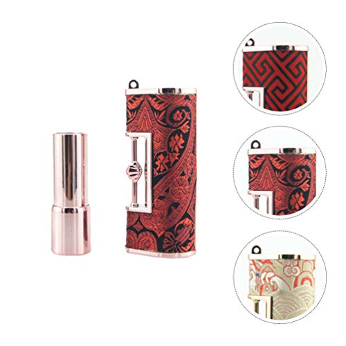 PIXNOR Vazio Tubo Batom Lip Balm Tubo Recarregáveis de Plástico Do Estilo Chinês Tubo Batom DIY Ofíc