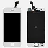 Touch Screen digitizer and LCD Display Repair Replacement for Iphone 5S with Tools White