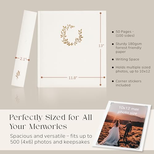 Album de scrapbooking de qualité supérieure La Lente multi-format