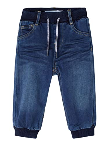 Pantalón para bebés NAME IT en algodón suave con cintura elástica cómoda