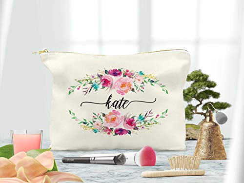 Preisvergleich Produktbild Make-up-Tasche für Brautjungfern, personalisierbar