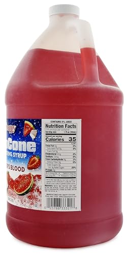Snappy Popcorn Snowcorn Syrup Gallon Tigers Blood 11 lb