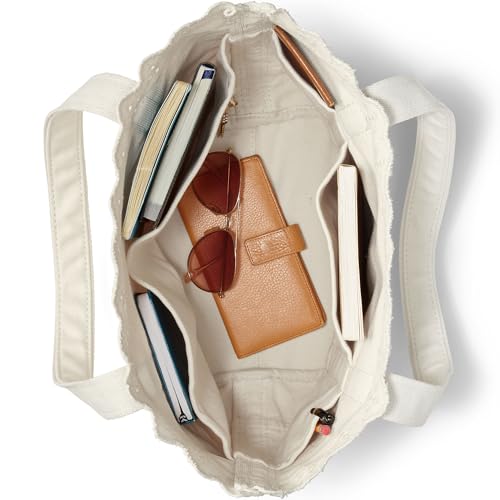 Bolso Tote Abierto de Lona Lands’ End miniatura 2