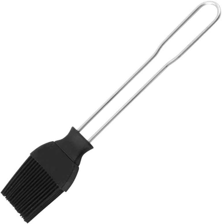 FMprofessional 21525 Silicone Pastry Brush, Black, 24 x 6 x 1 cm