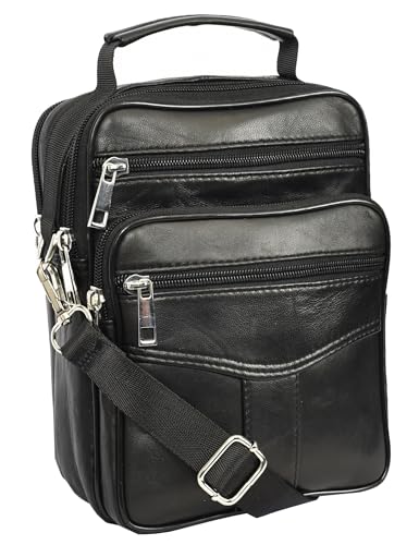 Sac à bandoulière en cuir homme Hol6968 idéal pour vos trajets urbains quotidiens