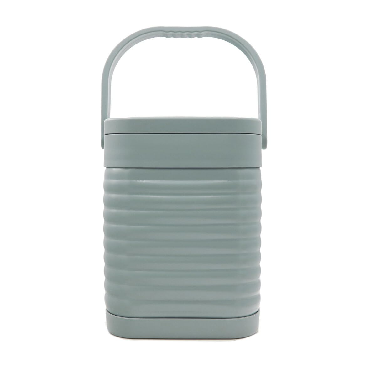 Amazon.co.jp: スクエア 真空ハイブリッドコンテナ ブルーグレー 500mL
