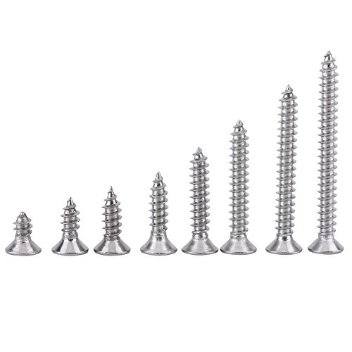 Mejores comprativas On-line Tornillo de cabeza plana los 10 mejores. 8 Imagen adicional