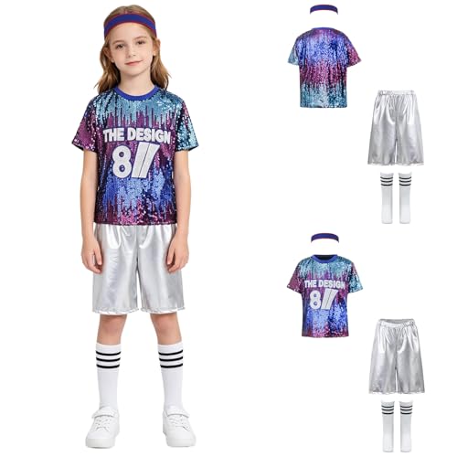 Ropa para baile callejero de niña con tejido elástico transpirable