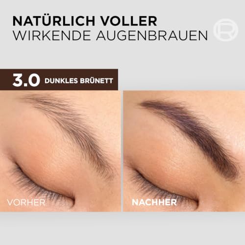 L'Oréal Paris Augenbrauenfarbe für einen strahlenden und perfekt gepflegten Look, Ammoniakfreie Augenbrauenfarbe… – Ansicht 4