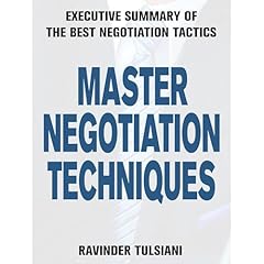 Master Negotiation Techniques Audiolibro Por Ravinder Tulsiani arte de portada