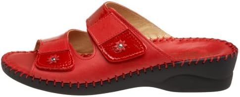 La Plume Women's Jessica Sandal,Red,39 EU (US Women's 9 M) | Image 6