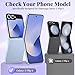 MIUOLV 2 Pack for Samsung Galaxy Z Flip 6 Screen Protector Easy to Install, Hydrogel Film Touch Sensitive HD Screen Protector for Galaxy Z Flip 6, Soft EPU Film Full Covered, Scratch Recovery