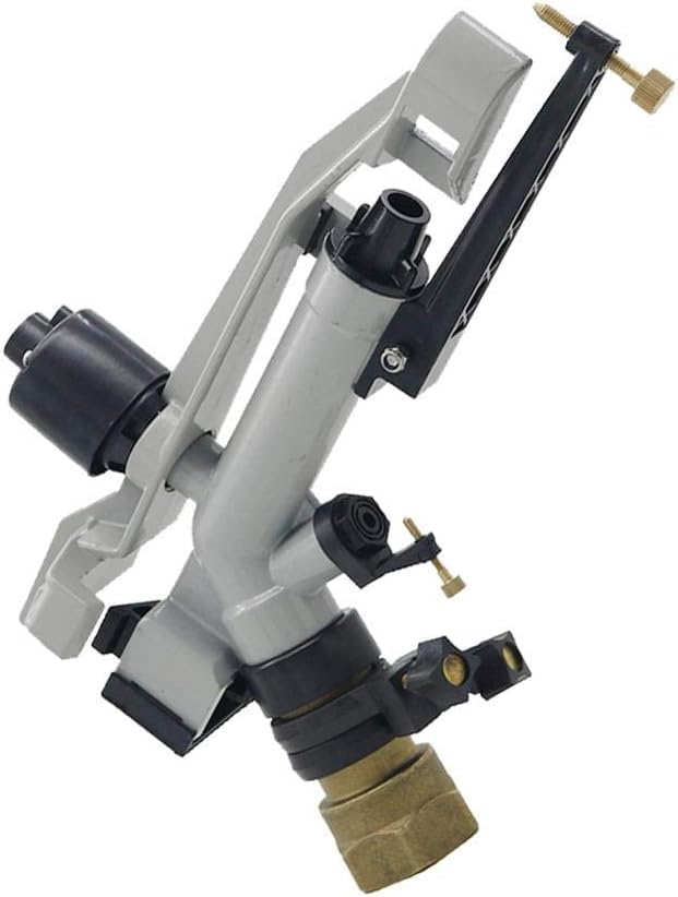 1.25 Inch Female Thread Long Shot Rage Sprinklers Gun Garden Farm Agriculture Irrigation Rain Gun Watering Nozzles 1 Pc