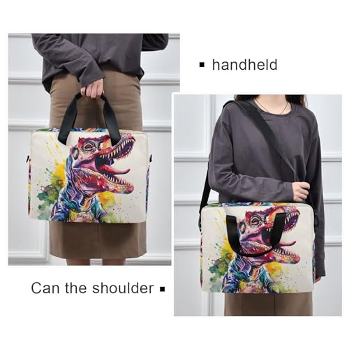 Bolso Maletín para Laptop Dino T-rex 13-15.6 pulg miniatura 2