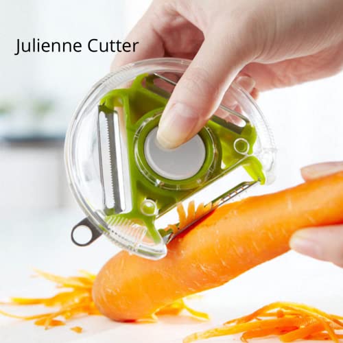 Studio Olive Apple Peeler "3 In 1 Inch Multi-Functional Blades With A Button To Easy Switch thumb #3