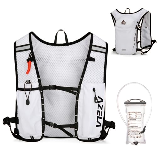 JEELAD Hydration Backpack Lightweight Vest for Hiking Trail Running Gear Cycling Marathon for Women Men