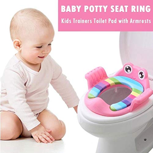 Potty Seat voor peuters Baby kind potje toiler stoel stoel (groen) Pittige training (Color : Blue) - Afbeelding 4