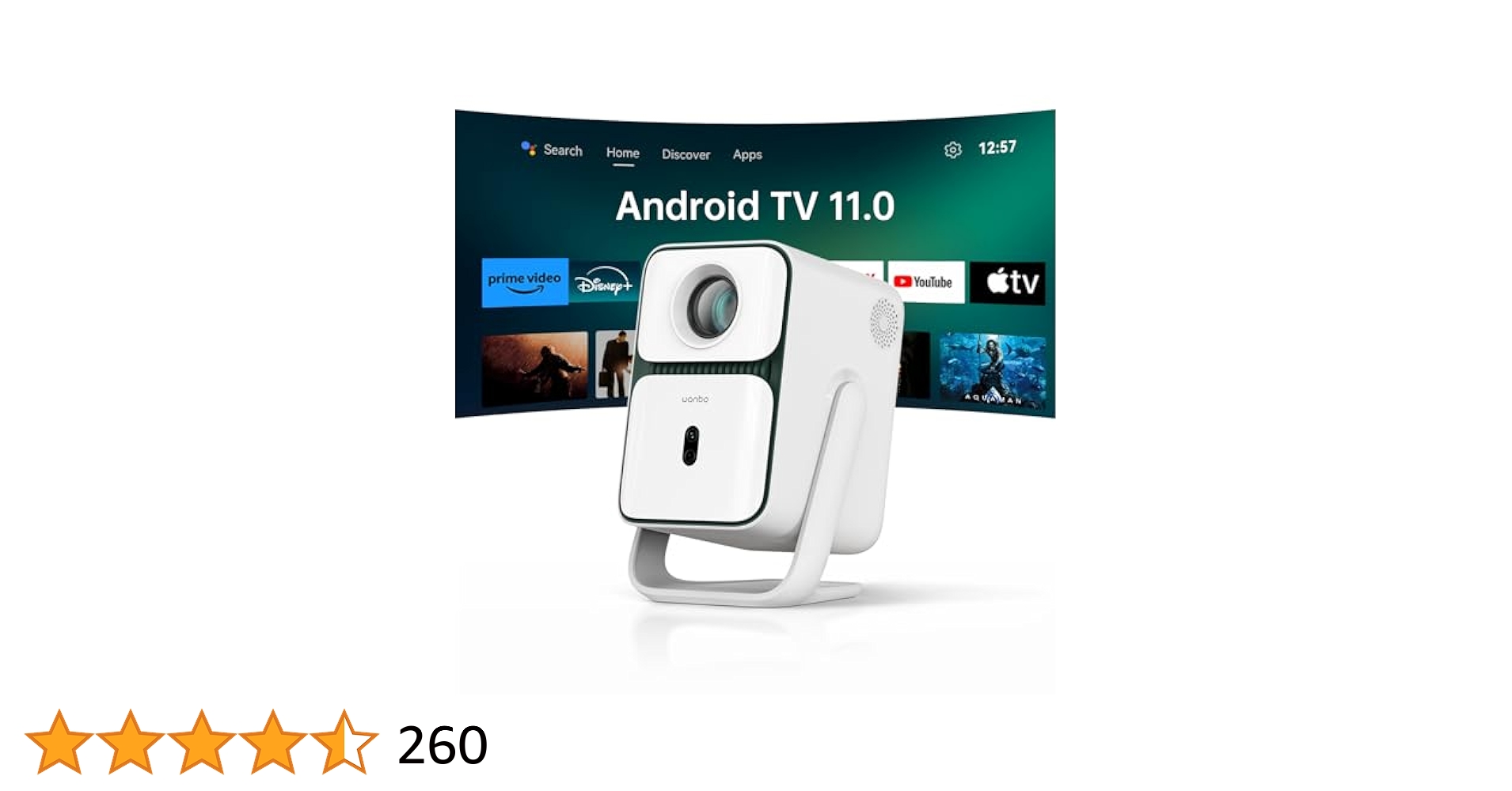 Amazon.co.jp: Wanbo T2 Ultra Mobile Projector (2025 New with