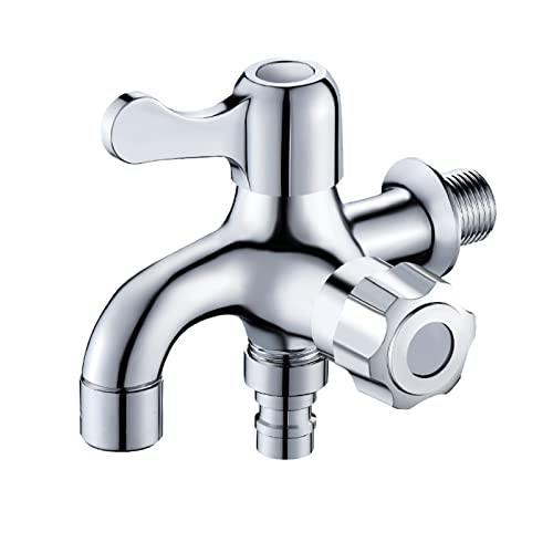 Robinet à double sortie connecteur tuyau eau et séparateur machine à laver