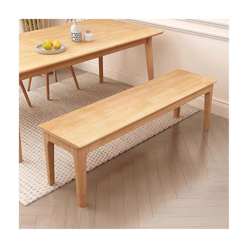 Banc en bois d'entrée idéal pour aménager un couloir accueillant