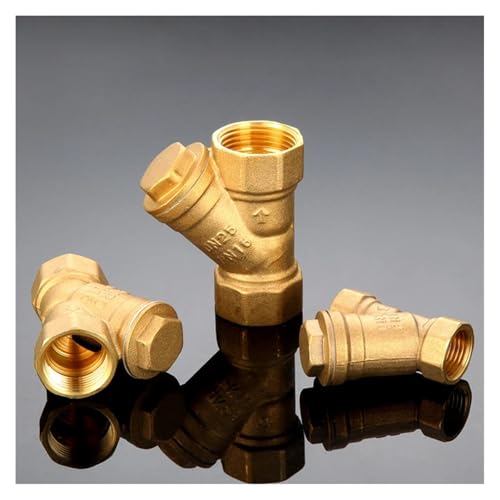 Filtro en Y latón BSPP 3/4 conector rosca hembra calefacción 2