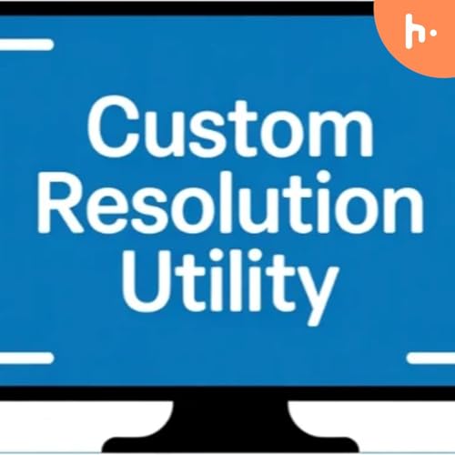 Custom resolution utility cover art