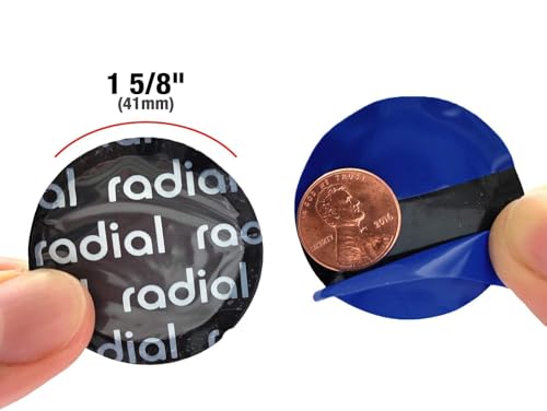 Radial Tire Patches | Strong Adhesive (1 5/8