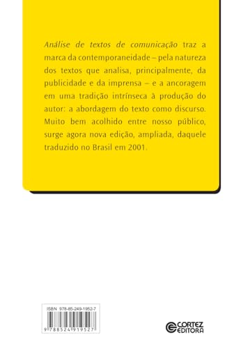 Análise de textos de comunicação