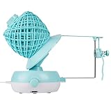 Electric Yarn Winder for Crocheting - Large Capacity Yarn Ball Winder for Knitting, Stepless Speed, Adjustable Yarn Ball Tension, Good Helper for Knitting Lovers, Blue