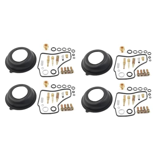 Kit réparation carburateur VF500F 1984-1986 Interceptor avec flotteur pour moto 4 ensembles
