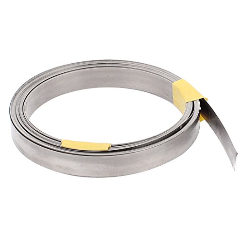 uxcell 5M 16.4Ft 0.15x8mm Nichrome Flat Heater Wire for Heating Elements