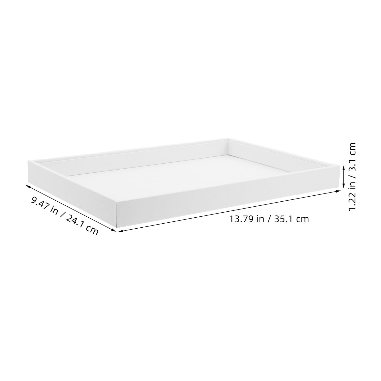 Gatuida 2 piezas Bandejas Apilables Grandes para Joyas con Acabado Lujoso Organizador Flexible para Collares Anillos Pendientes y Pulseras para Tocadores y Almacenamiento Diario