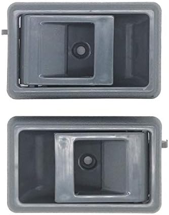 BOPART Inside Interior Door Handle for Toyota 1995-2000 Tacoma, 1989-1995 Pickup 4Runner, 88-93 Corolla, 87-90 Tercel | 89-92 Geo Prizm Front Rear Driver & Passenger Side Door Handle Replacement
