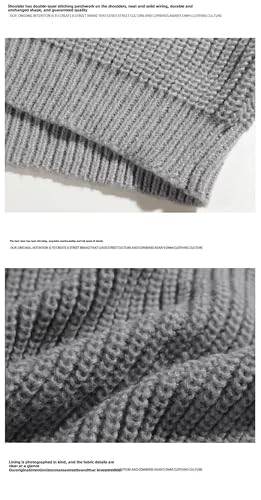 Cárdigan de punto con cuello polo ideal para paseos casuales de otoño e invierno 6