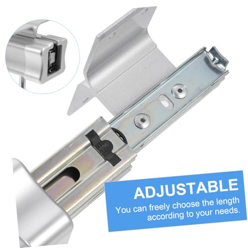 Support de cintre de garde-robe solide et rail de suspension de plafond - 4