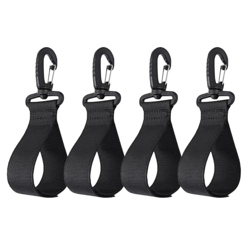 Clip Para Paleta De Kayak: Sujetador De Almacenamiento De Poste De 4 Piezas, Juego De Soporte Seguro De 6 Cm, Diseño De Montaje De Agarre Fuerte, Accesorio Marino , Accesorio De Fácil Instalaci