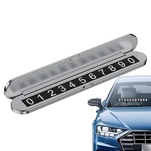 Generisch Parkstopptelefon Parknummernschild